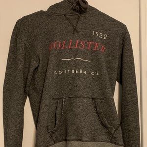 A great scarf type hollister hoodie